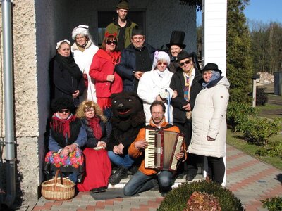 Wodzenie niedźwiedzia w Dylakach